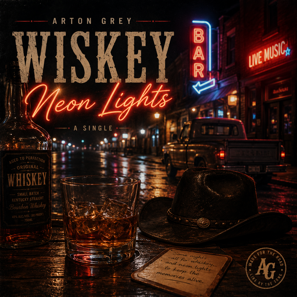 Whiskey Neon Lights